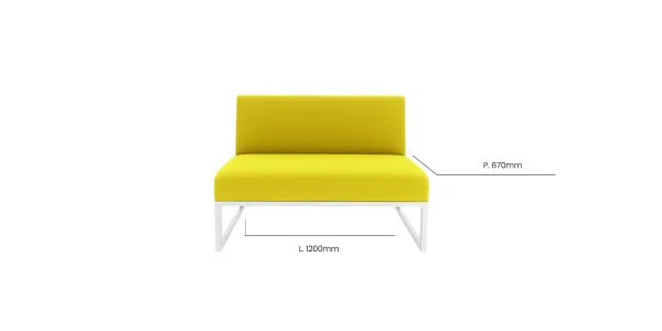 Banquette modulaire