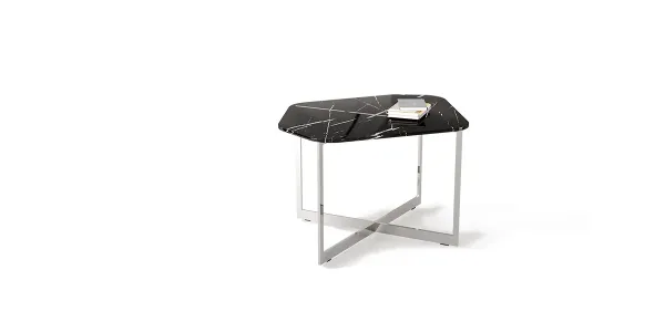 Table basse effet grès PM