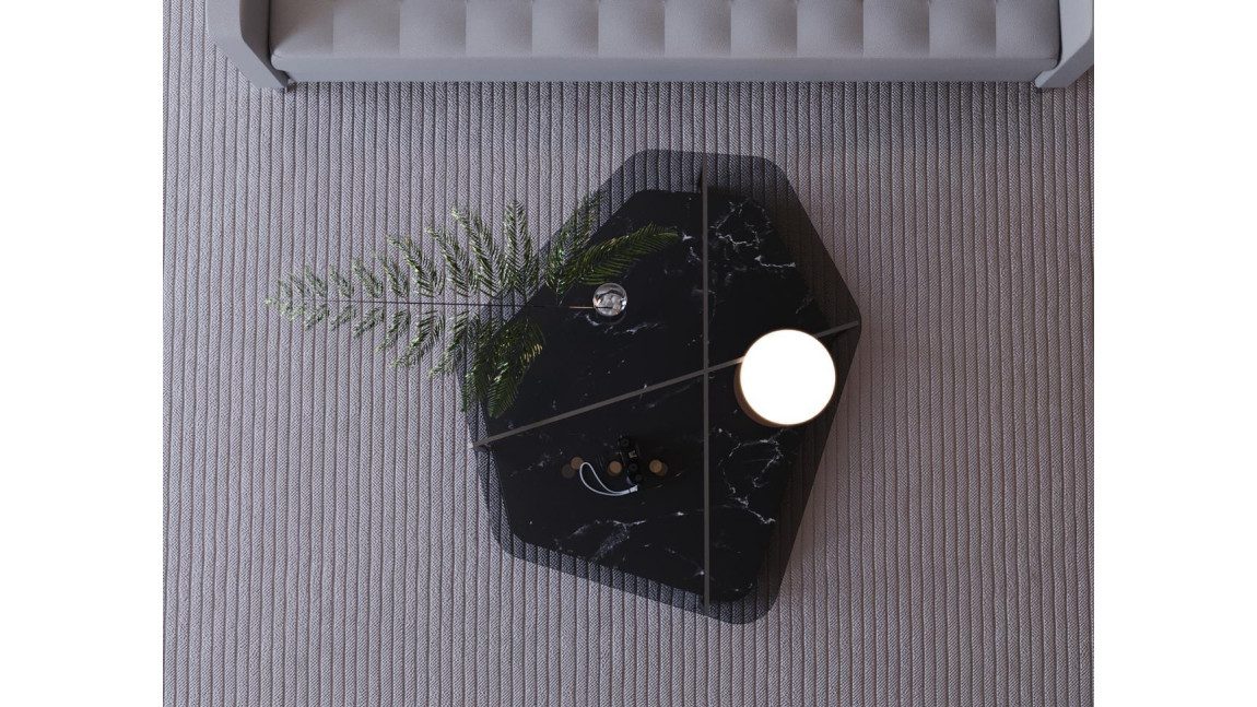 table basse dessus en grés GM