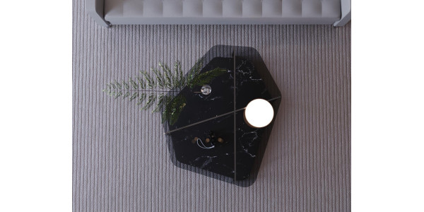 table basse dessus en grés GM